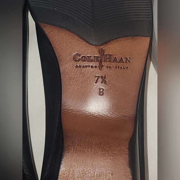Cole Haan Black Leather Loafers - Picture 12 of 13